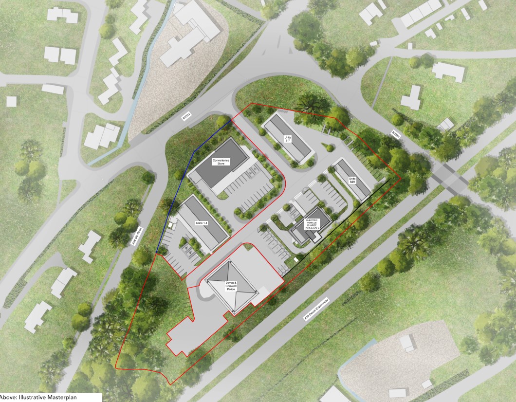 New Planning Application for final Phase at Dolbeare Meadow Business Park, Ashburton